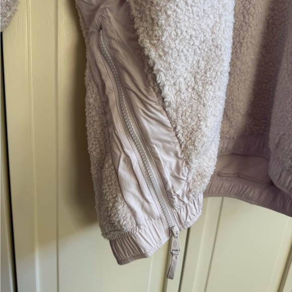 NWT - FP Movement by Free People - Fuzzy Was She Fleece Pullover in Rose Quartz - Picture 7 of 16